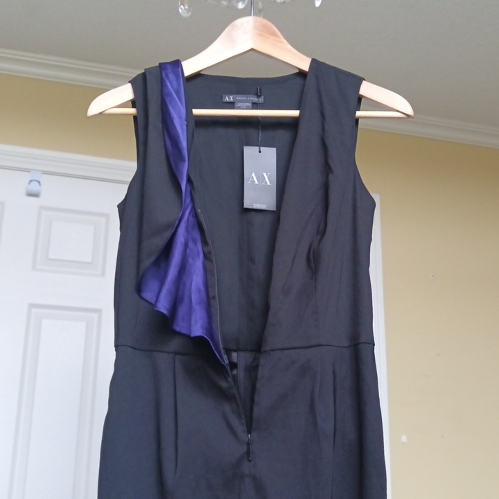 P15"-16" A|X Jumpsuit In Black and Blue